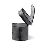 Stamina XL Kühltasche Marlox aus recyceltem Polyester, Black Melange 243 20 x 30 x 25 cm, RY7609 – Bild 4