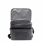 Stamina XL Kühltasche Marlox aus recyceltem Polyester, Black Melange 243 20 x 30 x 25 cm, RY7609 – Bild 5