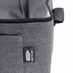 Stamina XL Kühltasche Marlox aus recyceltem Polyester, Black Melange 243 20 x 30 x 25 cm, RY7609 – Bild 6