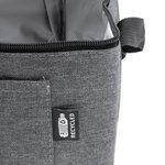 Stamina XL Kühltasche Marlox aus recyceltem Polyester, Black Melange 243 20 x 30 x 25 cm, RY7609 – Bild 6