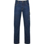 Roly Workwear Multipocket Jeans mit Stretchanteil, Blue Jeans 143 36, RY8402 – Bild 3