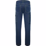 Roly Workwear Jeans Multipocket con componente Stretch, Blue Jeans 143 56, RY8402 – immagine 4