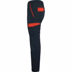 Roly Workwear Roly Trooper Twill Trousers with Pockets, Black 02/Red 60 40, RY8408 – image 5