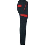 Roly Workwear Roly Trooper Twill-Hosen mit Taschen, Black 02/Red 60 38, RY8408 – Bild 6