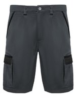 Twill-Shorts Tahoe mit elastischem Bund – Lead 23/Black 02