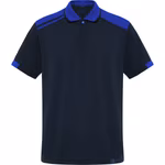 Roly Workwear Kurzarm-Poloshirt Samurai mit Kontrastdetails, Black 02/Red 60 S, RY8410 – Bild 3