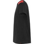 Roly Workwear T-Shirt Expedition mit Rundhalsausschnitt, Black 02/Red 60 S, RY8411 – Bild 4