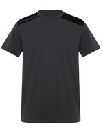T-Shirt Expedition mit Rundhalsausschnitt – Lead 23/Black 02