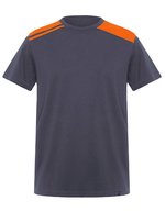 T-Shirt Expedition mit Rundhalsausschnitt – Lead 23/Orange 31