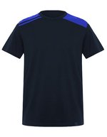 T-Shirt Expedition mit Rundhalsausschnitt – Navy Blue 55/Royal Blue 05