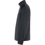 Roly Workwear Fleece Jacke Terrano mit Reißverschlusstaschen, Black 02/Red 60 S, RY8412 – Bild 4