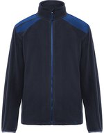 Fleece Jacke Terrano mit Reißverschlusstaschen – Navy Blue 55/Royal Blue 05