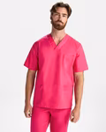 Roly Workwear Panacea Schlupfkasack Baumwoll-Twill V-Ausschnitt – image 2