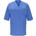 Roly Workwear Panacea Schlupfkasack Baumwoll-Twill V-Ausschnitt, Violett 95 M, RY9098 – Bild 3