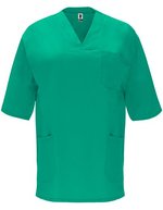 Roly Workwear Panacea Schlupfkasack Baumwoll-Twill V-Ausschnitt, Violett 95 M, RY9098 – Lab Green 17