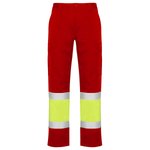 Roly Workwear Naos Multitaschen-Hose in Neonfarben, Garden Green 52/Fluor Yellow 221 38, RY9300 – Bild 3