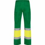 Roly Workwear Multipocket Trousers Hi-Viz with Reflective Band, Navy Blue 55/Fluor Yellow 221 56, RY9301 – image 4