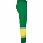 Roly Workwear Multipocket Trousers Hi-Viz with Reflective Band, Navy Blue 55/Fluor Yellow 221 56, RY9301 – image 6