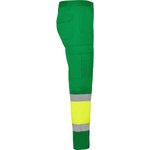 Roly Workwear Multitaschen-Hose Hi-Viz mit Reflexband, Garden Green 52/Fluor Yellow 221 38, RY9301 – Bild 6