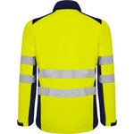 Roly Workwear Antares Softshell-Jacke mit Mikrofleece, Garden Green 52/Fluor Yellow 221 S, RY9303 – Bild 4