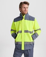Roly Workwear Epsylon Parka mit reflektierenden Details, Garden Green 52/Fluor Yellow 221 S, RY9304 – Bild 1