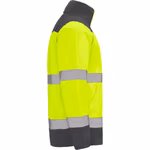 Roly Workwear Epsylon Parka with Reflective Details, Garden Green 52/Fluor Yellow 221 S, RY9304 – image 6