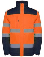 Epsylon Parka mit reflektierenden Details – Navy Blue 55/Fluor Orange 223