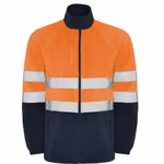 Roly Workwear Altair Fleecejacke mit Reflexbändern, Fluor Yellow 221 S, RY9305 – Bild 3