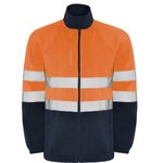 Roly Workwear Altair Fleecejacke mit Reflexbändern, Fluor Yellow 221 S, RY9305 – Bild 3