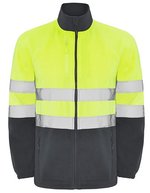 Altair Fleecejacke mit Reflexbändern – Lead 23/Fluor Yellow 221