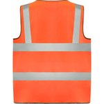 Roly Workwear Warnweste Polux mit Reflektoren, Fluor Yellow 221 XL/XXL, RY9311 – Bild 4