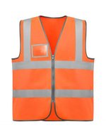 Roly Workwear Warnweste Polux mit Reflektoren – Fluor Orange 223