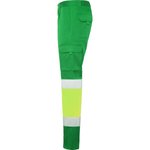Roly Workwear Hi-Viz Kontrasthose Daily Stretch, Garden Green 52/Fluor Yellow 221 38, RY9312 – Bild 5