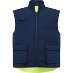 Roly Workwear Warnwendeweste Persei mit Reflektoren, Navy Blue 55/Fluor Yellow 221 S, RY9313 – Bild 3