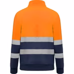 Roly Workwear Hi-Viz Sweatshirt Spica mit Reißverschluss, Fluor Yellow 221 S, RY9314 – Bild 4