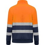 Roly Workwear Hi-Viz Sweatshirt Spica mit Reißverschluss, Fluor Yellow 221 S, RY9314 – Bild 4