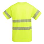 Roly Workwear Sicherheits-T-Shirt Tauri mit Reflektoren, Fluor Orange 223 M, RY9317 – Bild 4