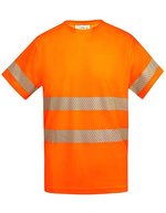 Sicherheits-T-Shirt Tauri mit Reflektoren – Fluor Orange 223