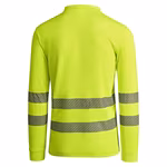 Roly Workwear Langarm-Poloshirt Atrio mit Reflektoren, Fluor Yellow 221 S, RY9319 – Bild 4
