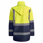 Hi-Visibility Work Jacket Merak with Hood – image 4
