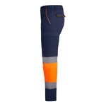 Roly Workwear Gefütterte Arbeitshose Enix mit Fleece, Garden Green 52/Fluor Yellow 221 38, RY9321 – Bild 4
