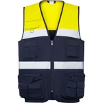 High visibility Multi-Pocket Vest Beta – Bild 3