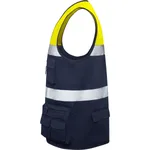 High visibility Multi-Pocket Vest Beta – Bild 5
