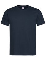 Classic-T-Shirt aus ringgesponnener Baumwolle – Blue Midnight