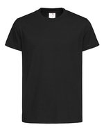 Classic-T-Shirt aus Baumwolle für Kinder – Black Opal