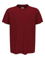 Classic-T-Shirt aus Baumwolle für Kinder – Bordeaux