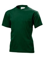 Classic-T-Shirt aus Baumwolle für Kinder – Bottle Green
