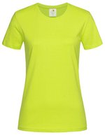 Stedman® Fitted T-Shirt aus ringgesponnener Baumwolle, Deep Berry XL, S141 – Brillante Lime