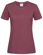 Stedman® Fitted T-Shirt aus ringgesponnener Baumwolle, Deep Berry XL, S141 – Borgogna Rosso