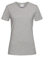 Stedman® Fitted T-Shirt aus ringgesponnener Baumwolle, Deep Berry XL, S141 – Grigio Melange